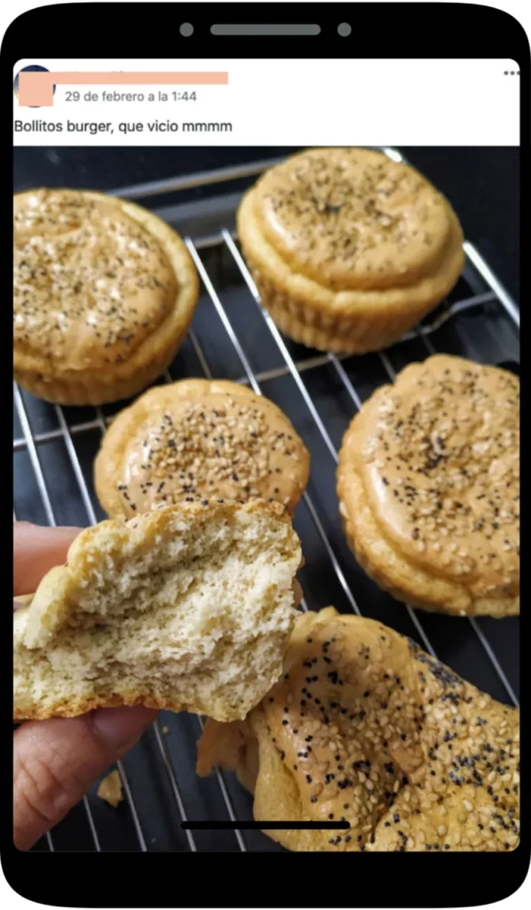 PAN DE BURGUER SIN GLUTEN DEL CURSO PANES Y MASAS SIN GLUTEN