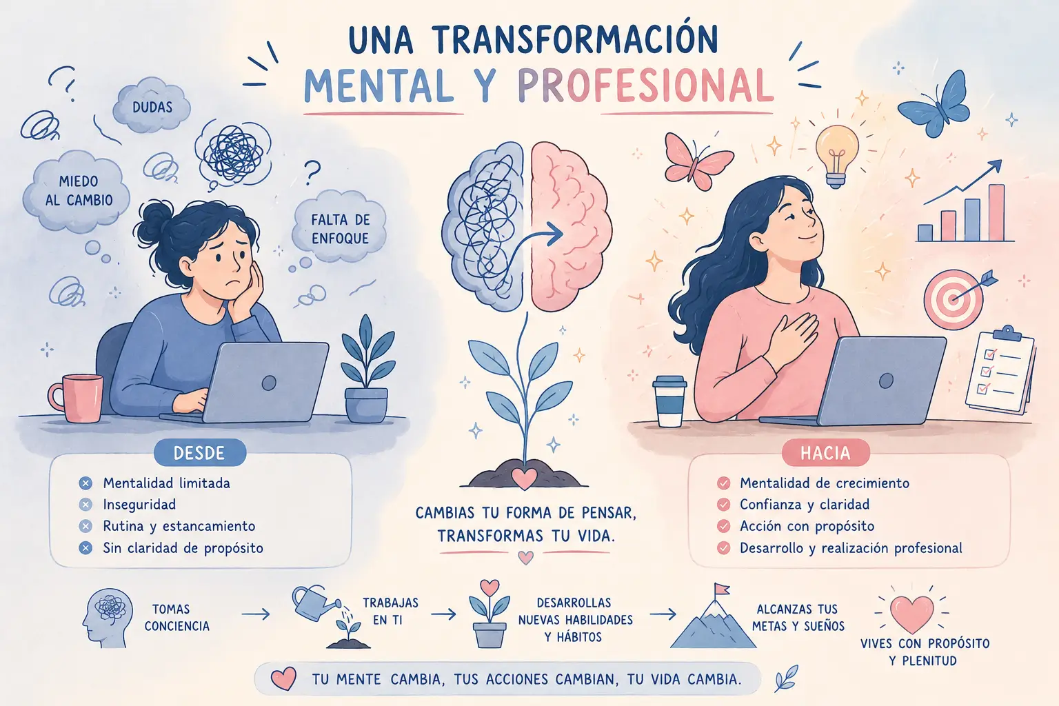 Transformación mental y personal