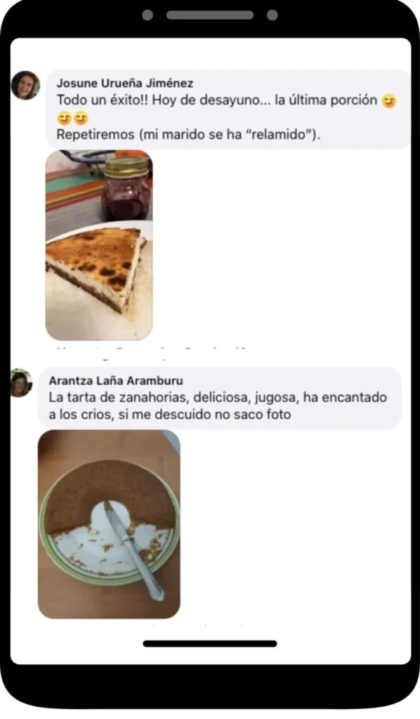 TARTA DE ZANAHORIA DEL CURSO DULCES SALUDABLES DE LUCÍA GÓMEZ
