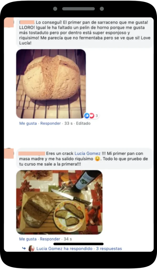PAN SIN GLUTEN DEL CURSO PANES Y MASAS SIN GLUTEN