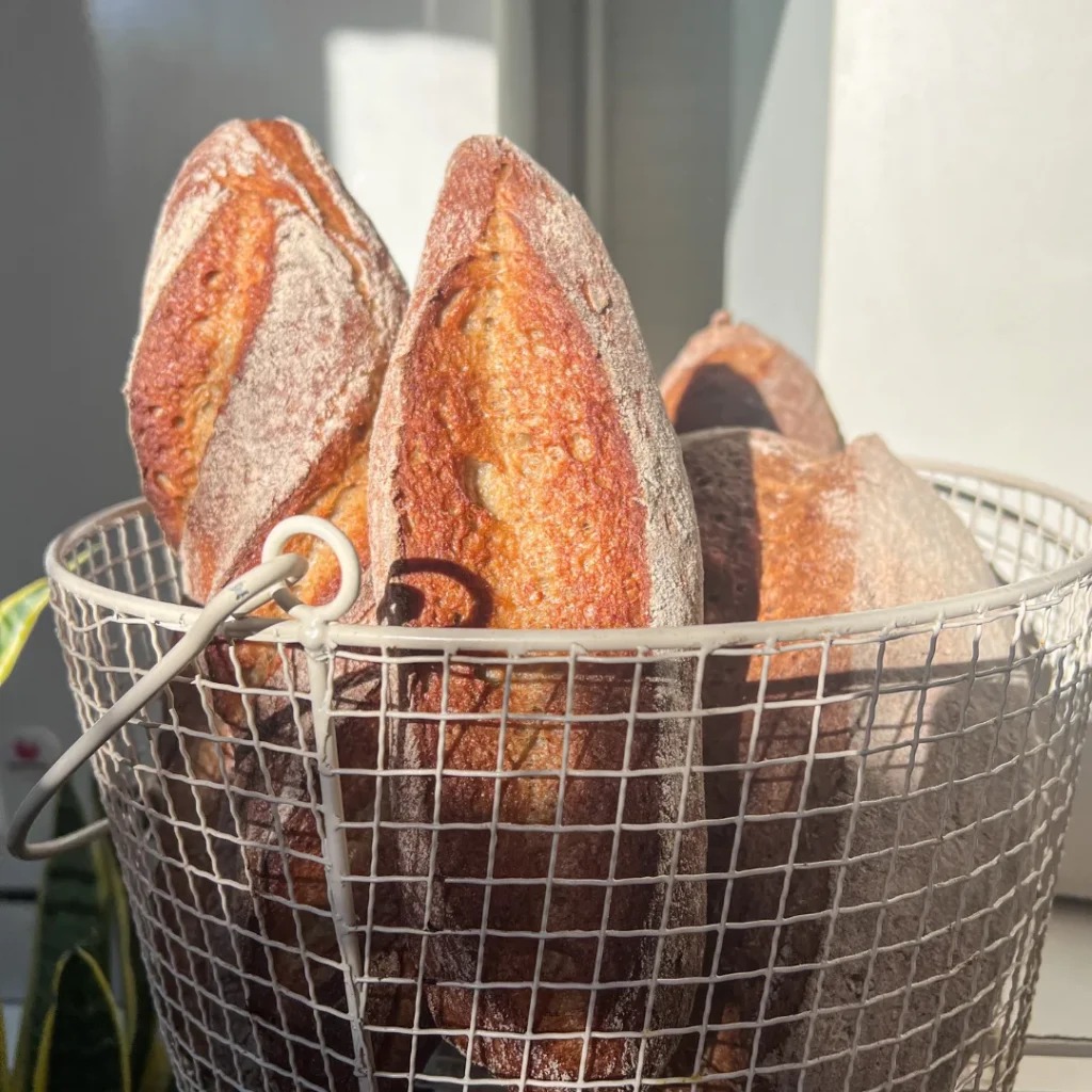 Barras de pan sin gluten de Lucía Gómez del curso panes y masas sin gluten