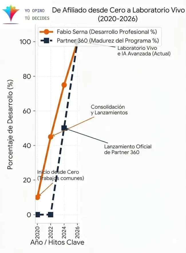 EVOLUCIÓN FABIO SERNA EN MARKETING