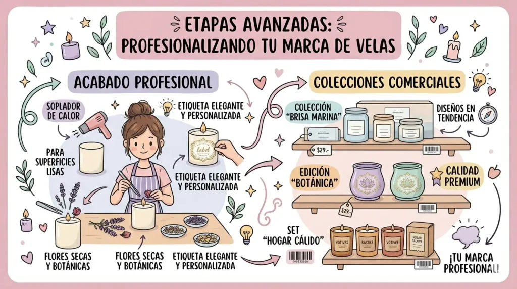 velas artesanales como profesión