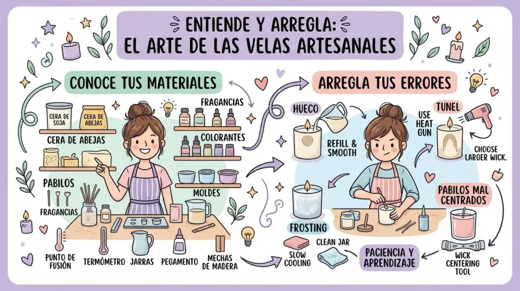 El arte de las velas profesionales