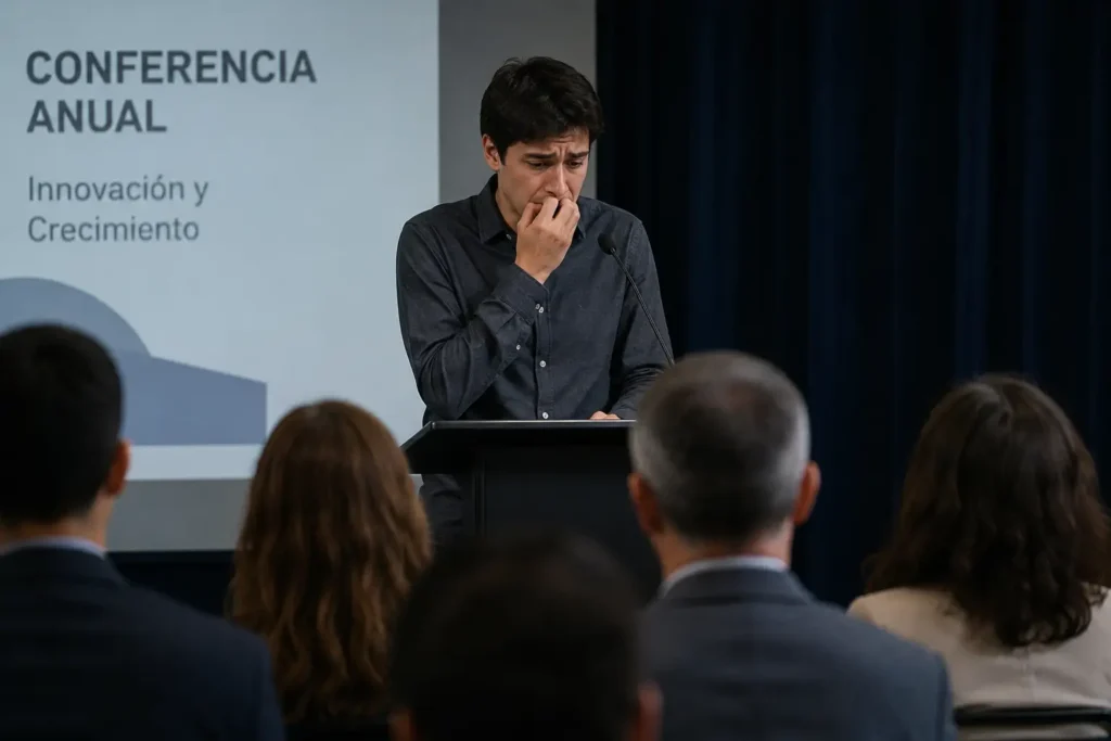 miedo a hablar en público