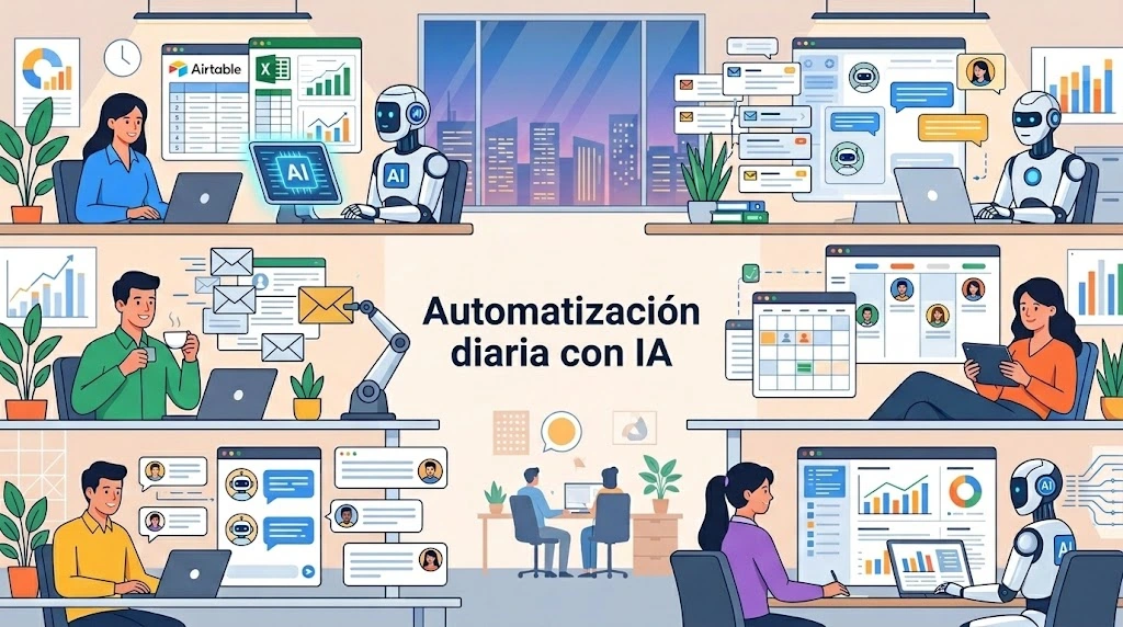 Automatización diaria con IA